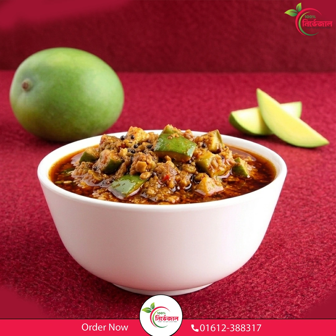 Green mango pickle 4